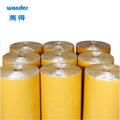 เทปติดต่อตัวเอง BOPP ใส Jumbo Roll Bundling