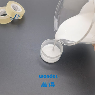 BOPP Packaging White Water Based Acrylic Adhesive Glue รับรองจาก ISO