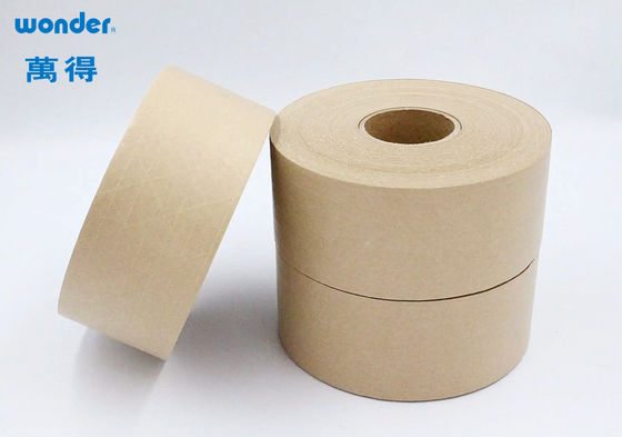 เทปบรรจุกระดาษยาง เทปส่ง Kraft ที่สามารถเขียนได้